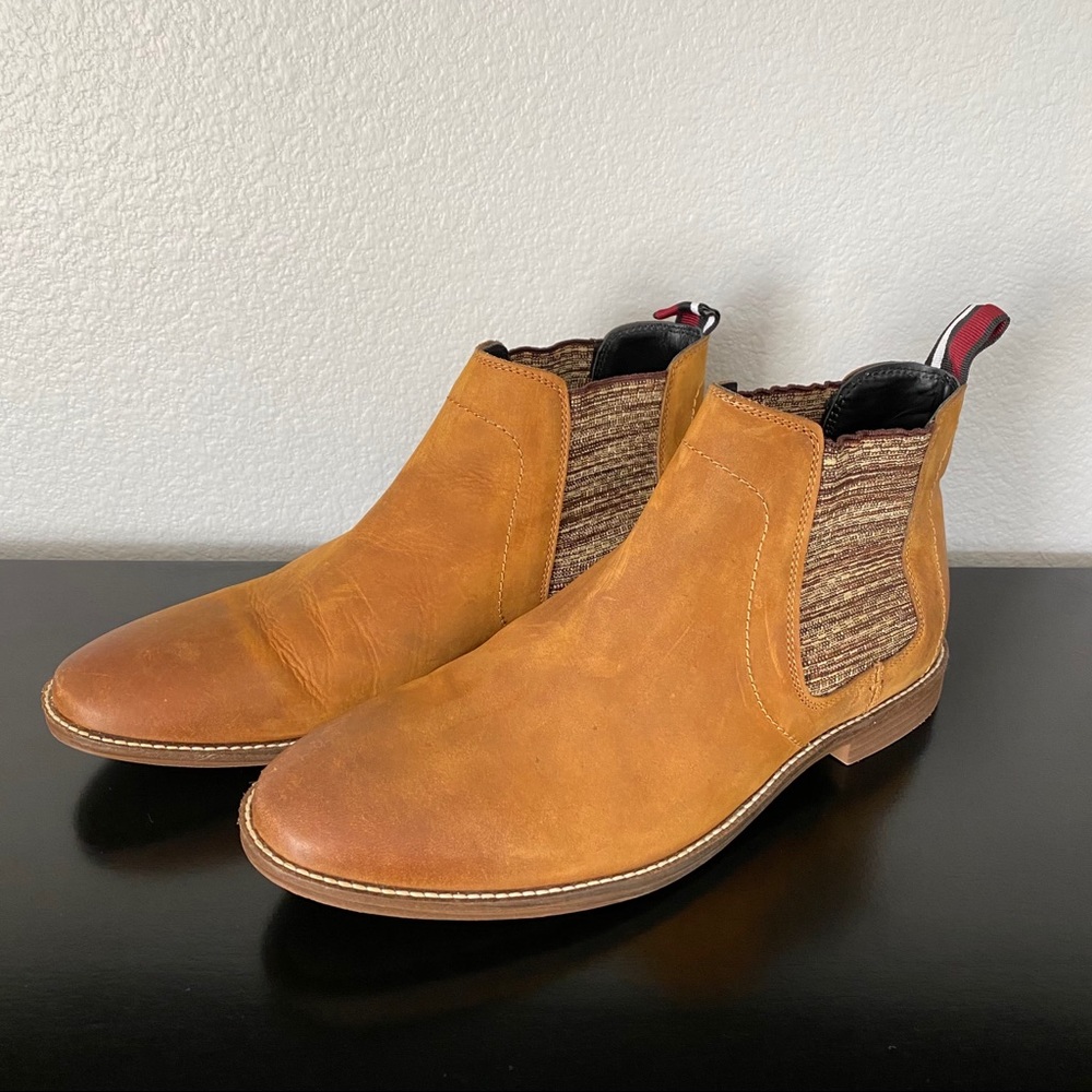 Ben Sherman Chelsea Slip On Ankle Boots 9.5